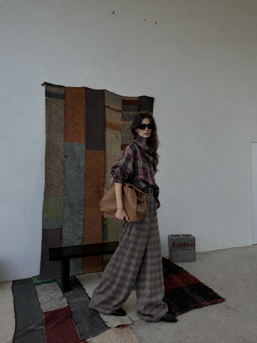 Checked Shirt Blouse
