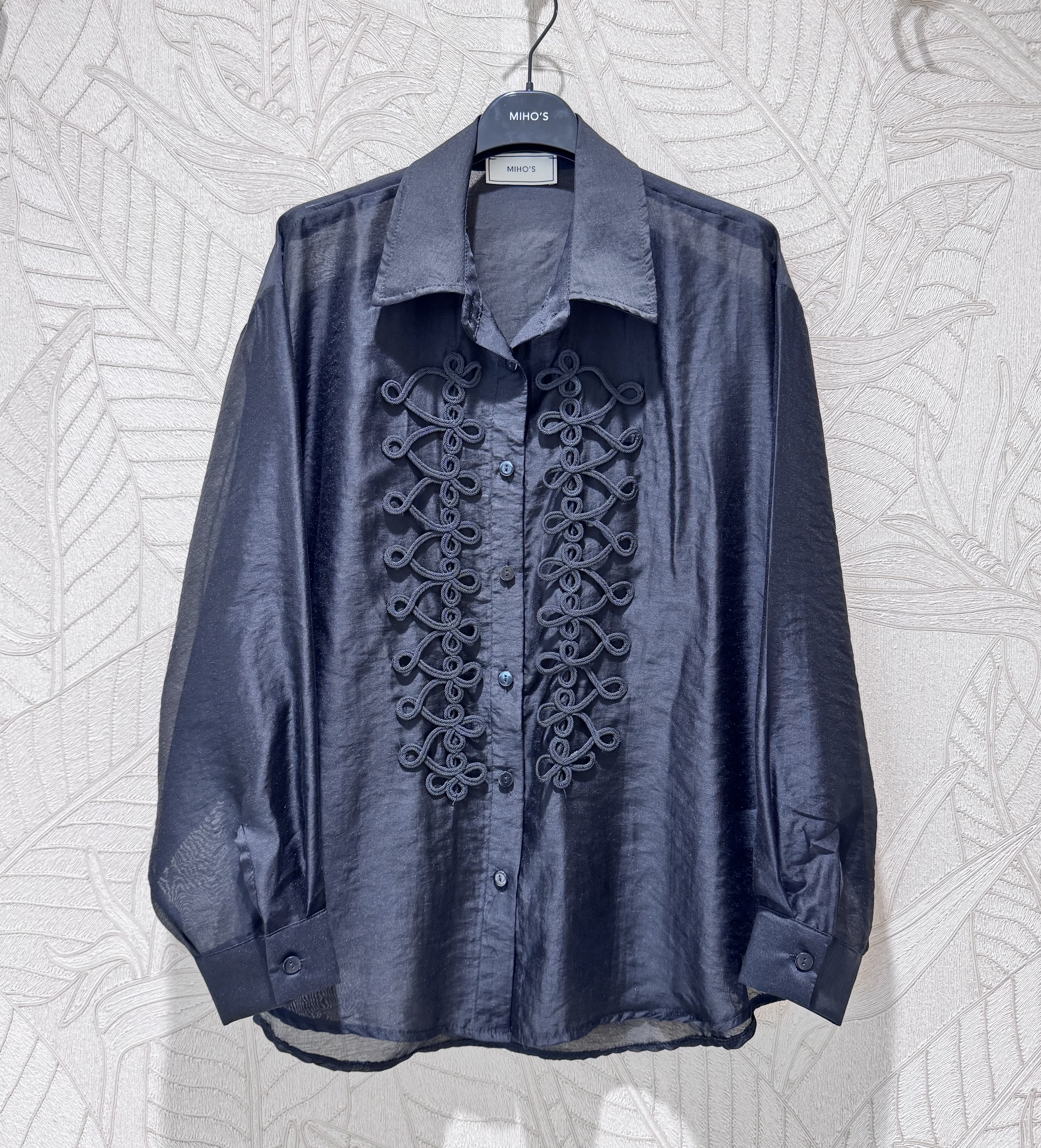 Relaxed Shirt with Embroidery