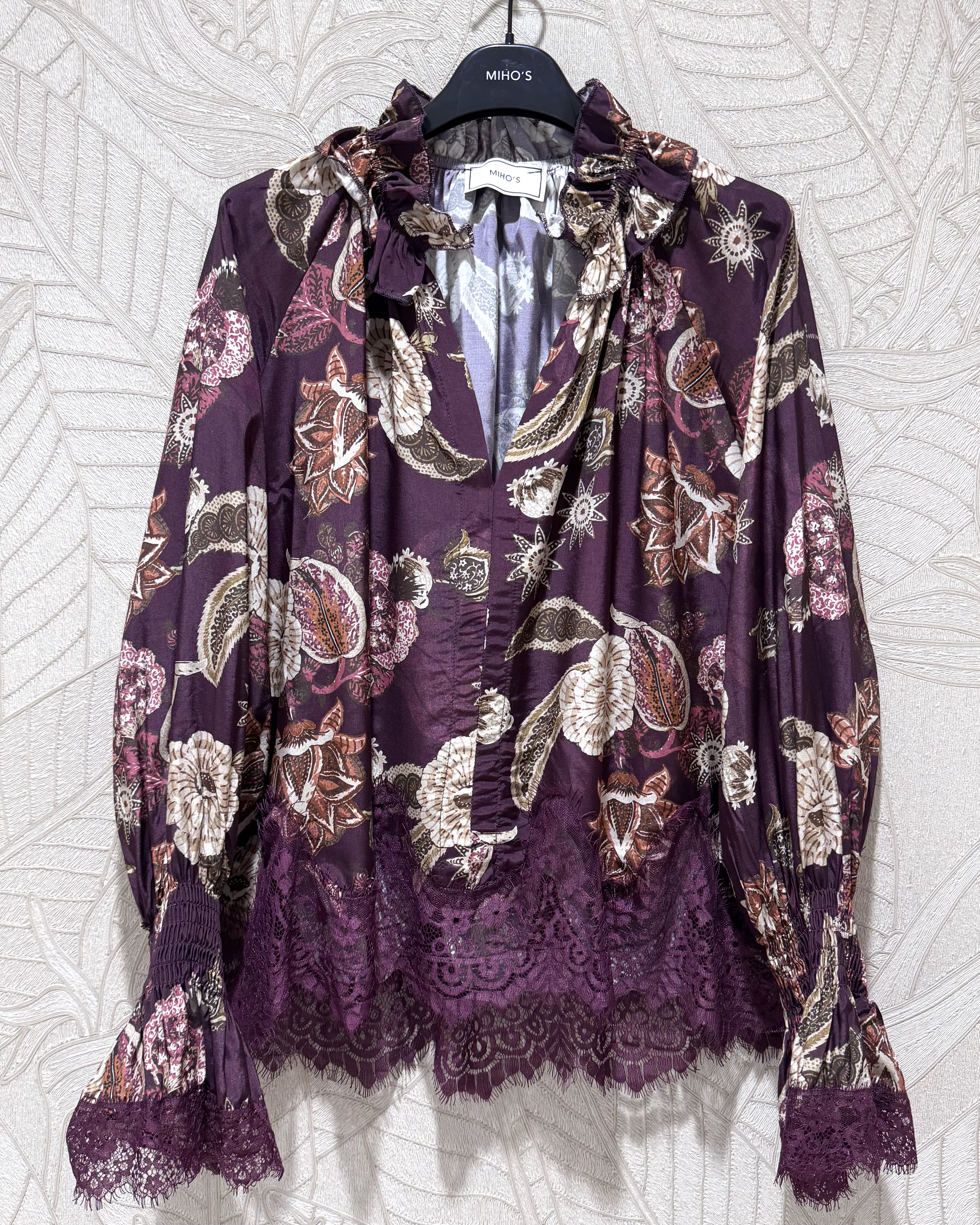Ruffle Bishop Blouse