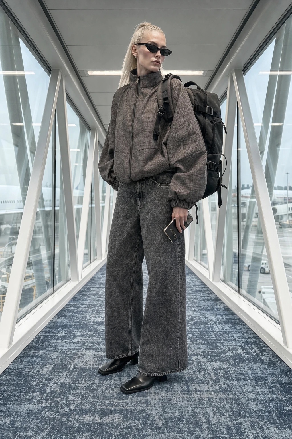 High-Waisted Trousers