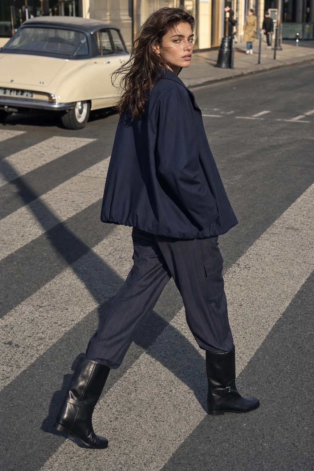 Tailored Ankle-Length Trousers