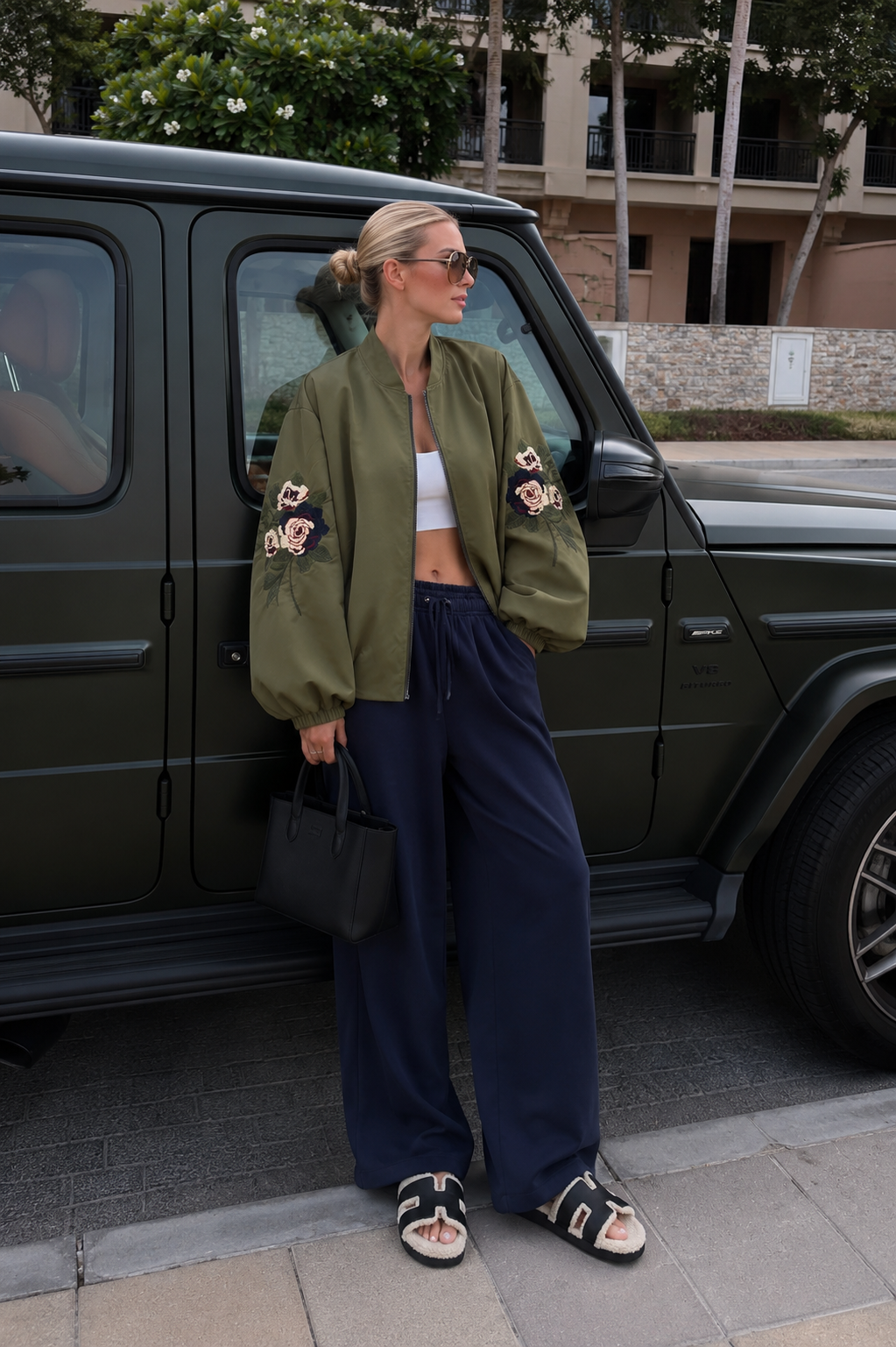 Oversized Collar Jacket
