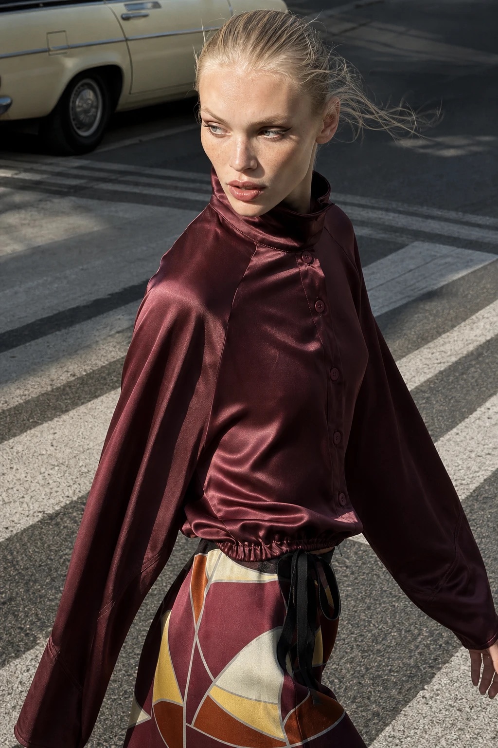 Oversized Collar Jacket