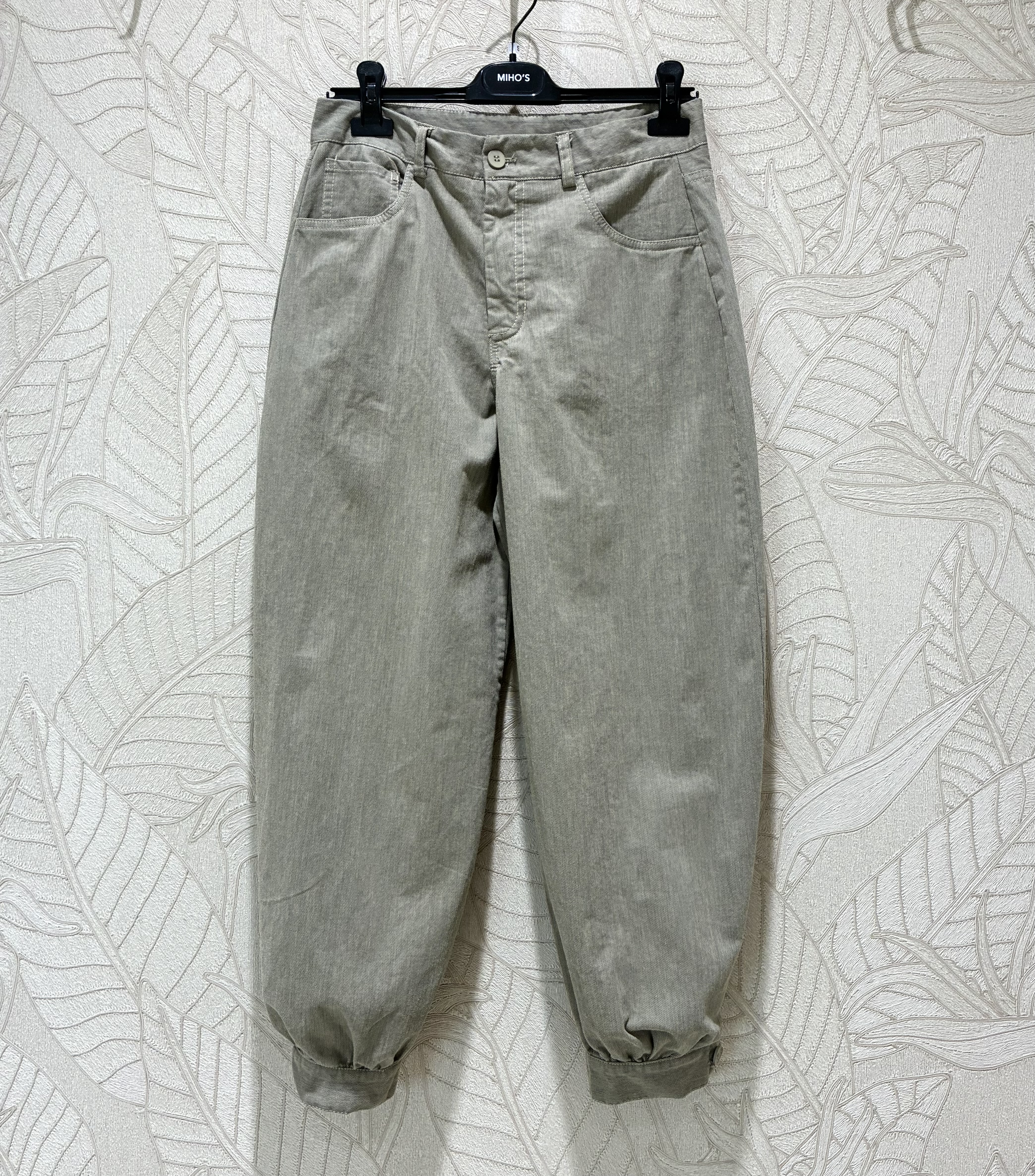 Mid‑Rise Balloon Jogger Trousers