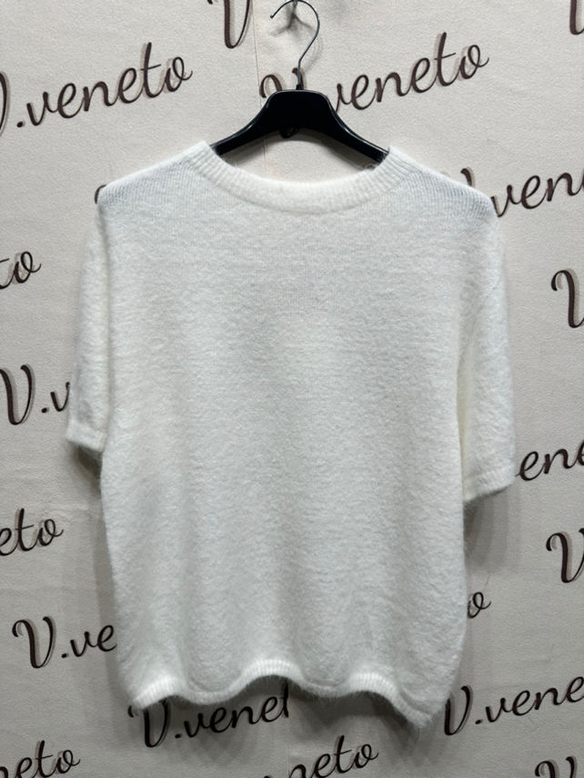 Cropped Fluffy Sweater
