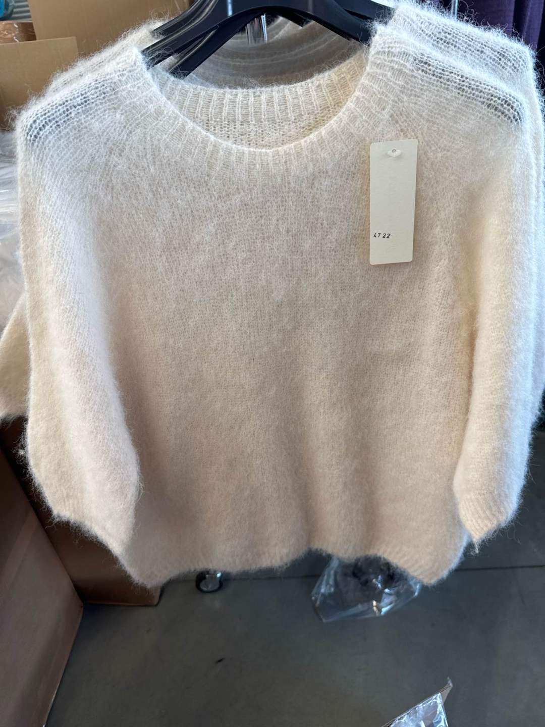 Relaxed Fluffy Sweater