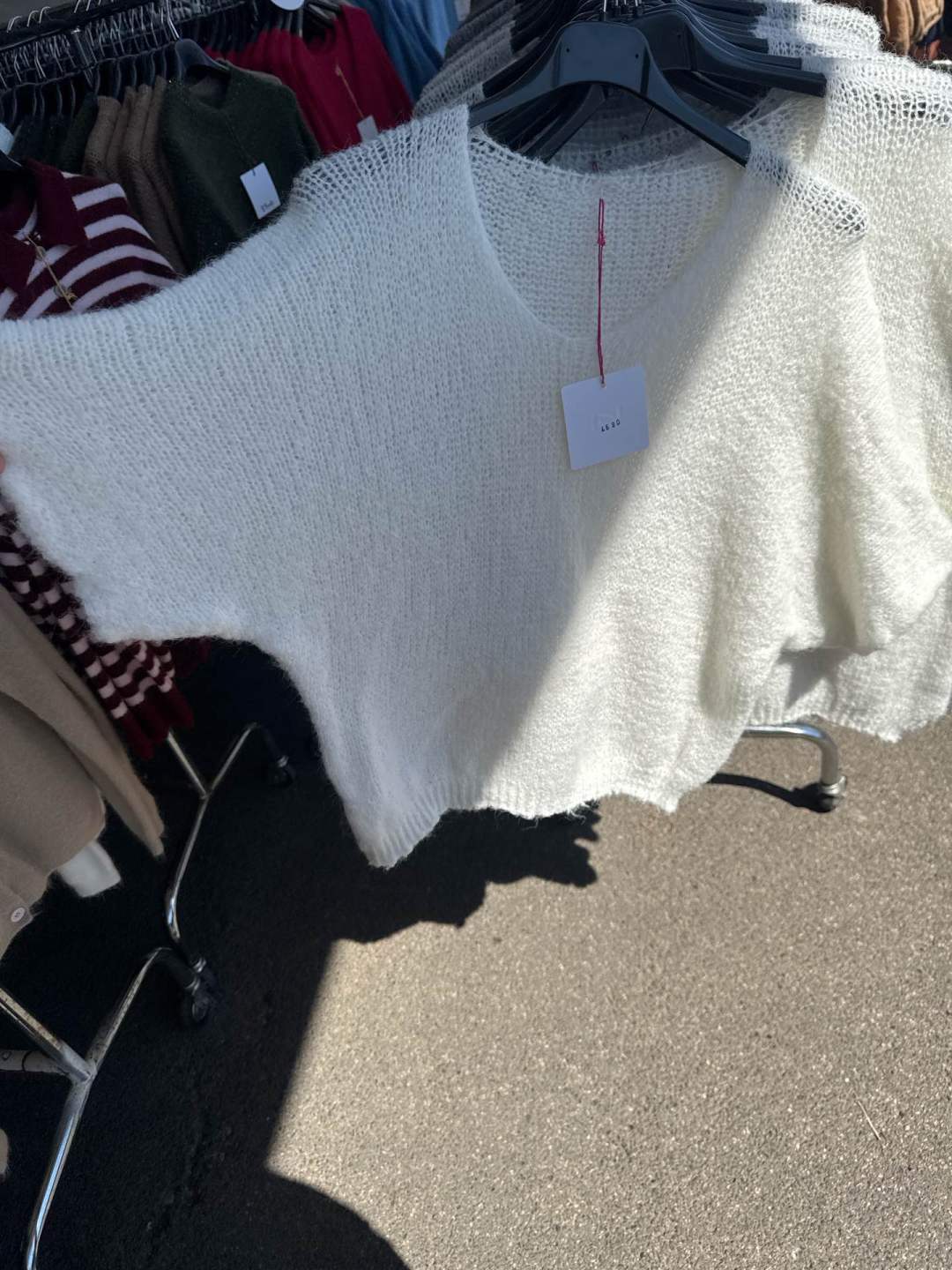 Oversized Sweater with Bell Sleeves