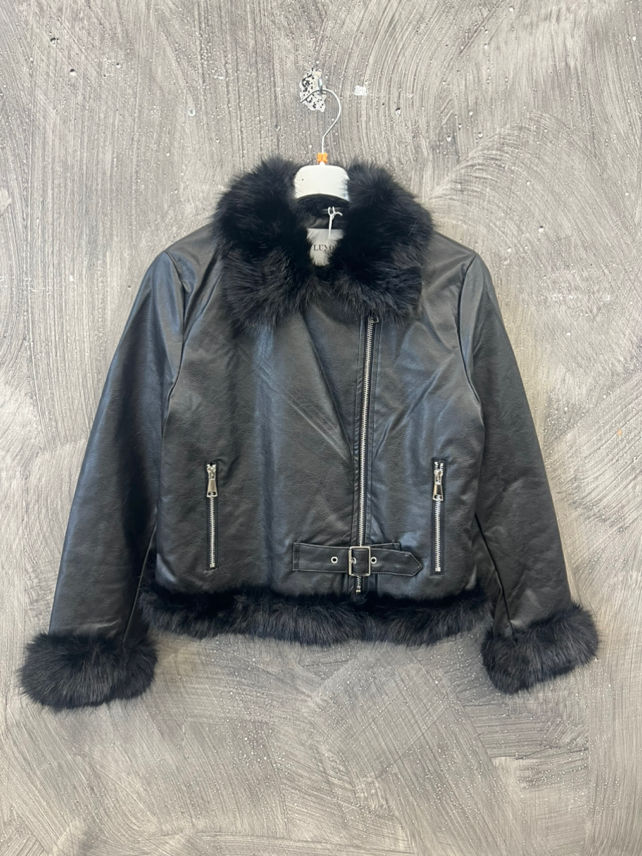 Belted Moto Jacket