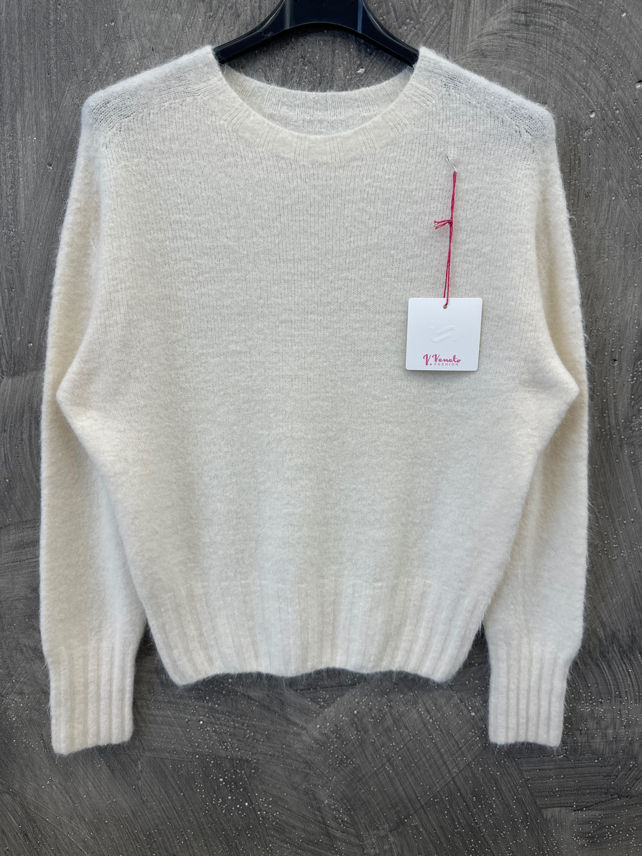 Fluffy Cropped Sweater