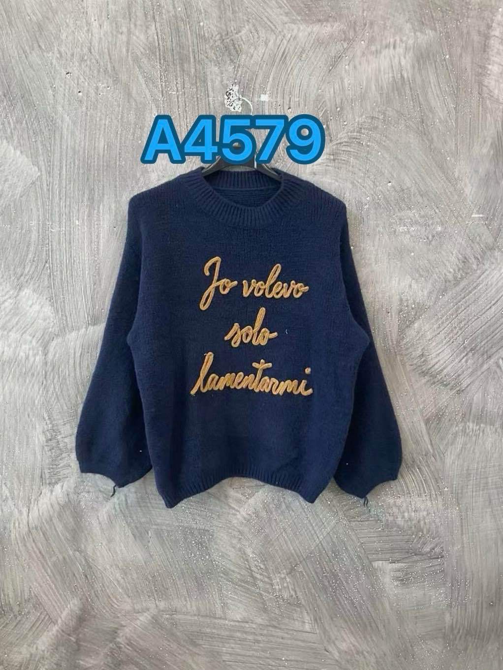 Embroidered Sweater