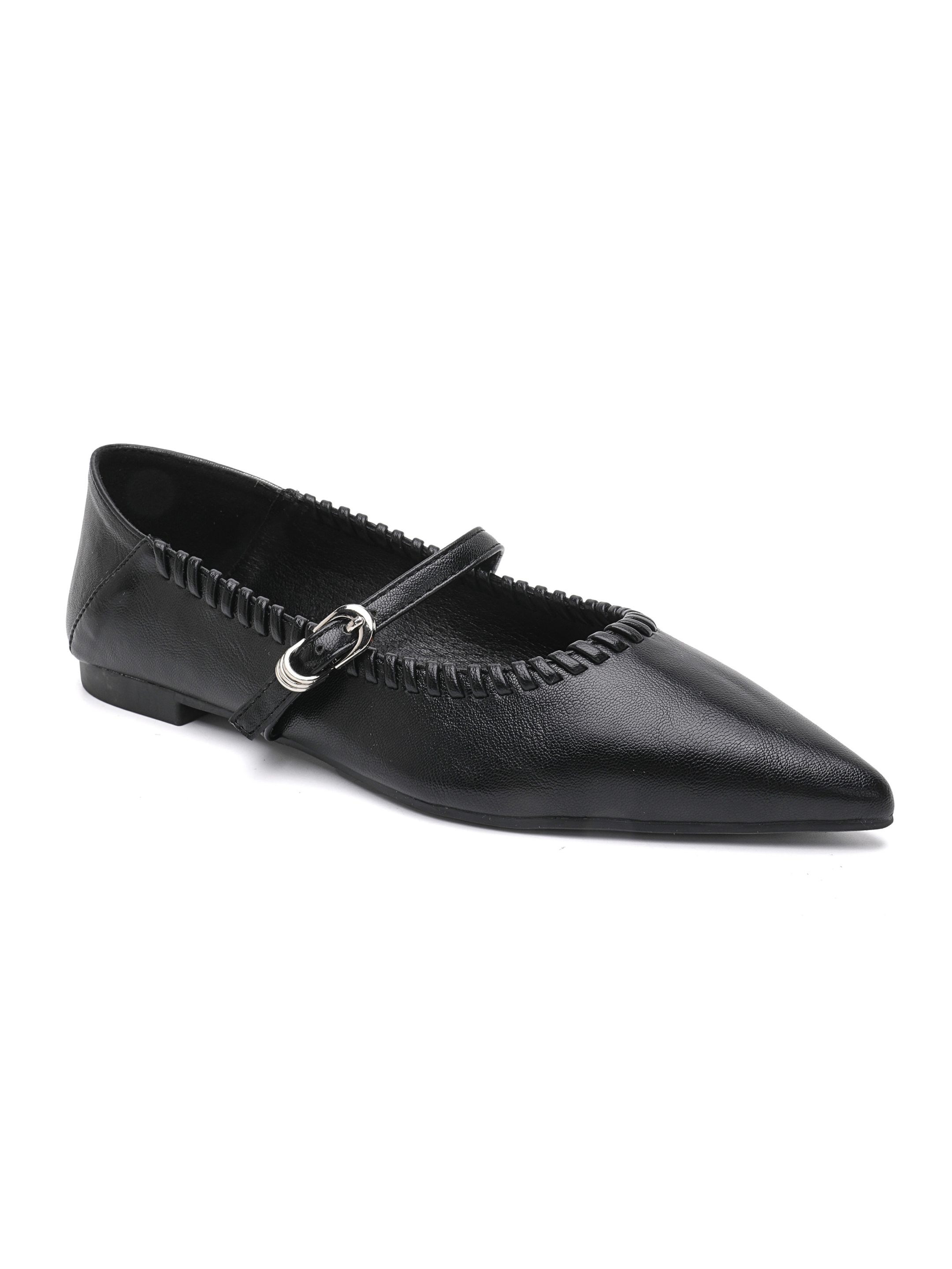Pointed Mary Jane Ballet Flats
