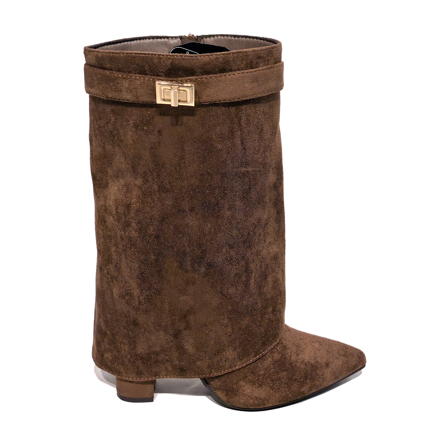 Elegant Block-Heel Ankle Boots
