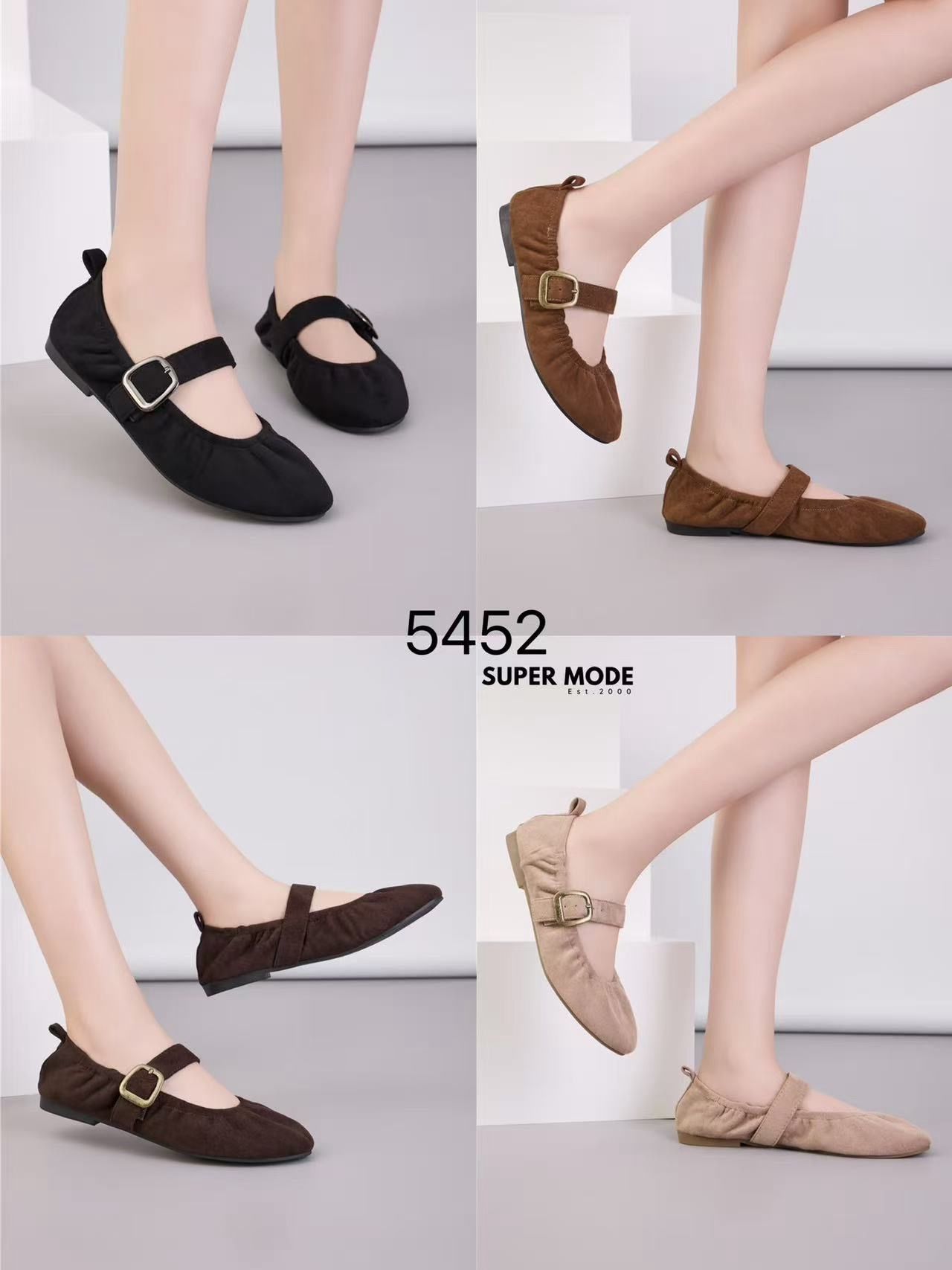 Mary Jane Ballerinas with Strap
