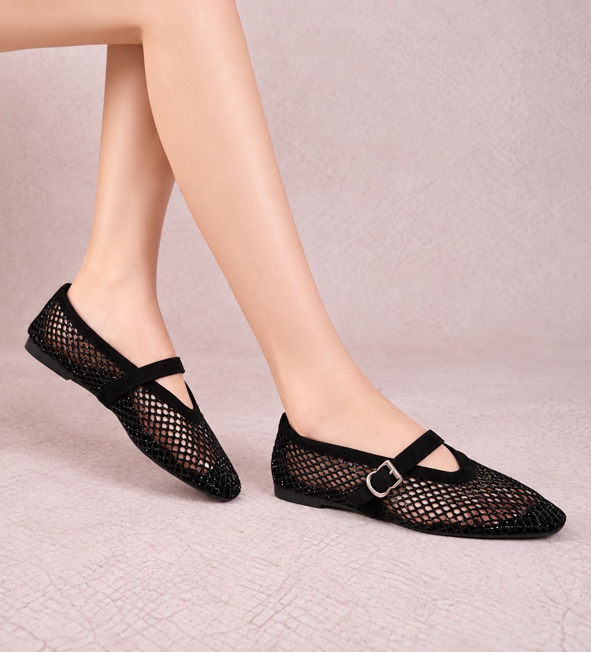 Mary Jane Ballerinas with Strap