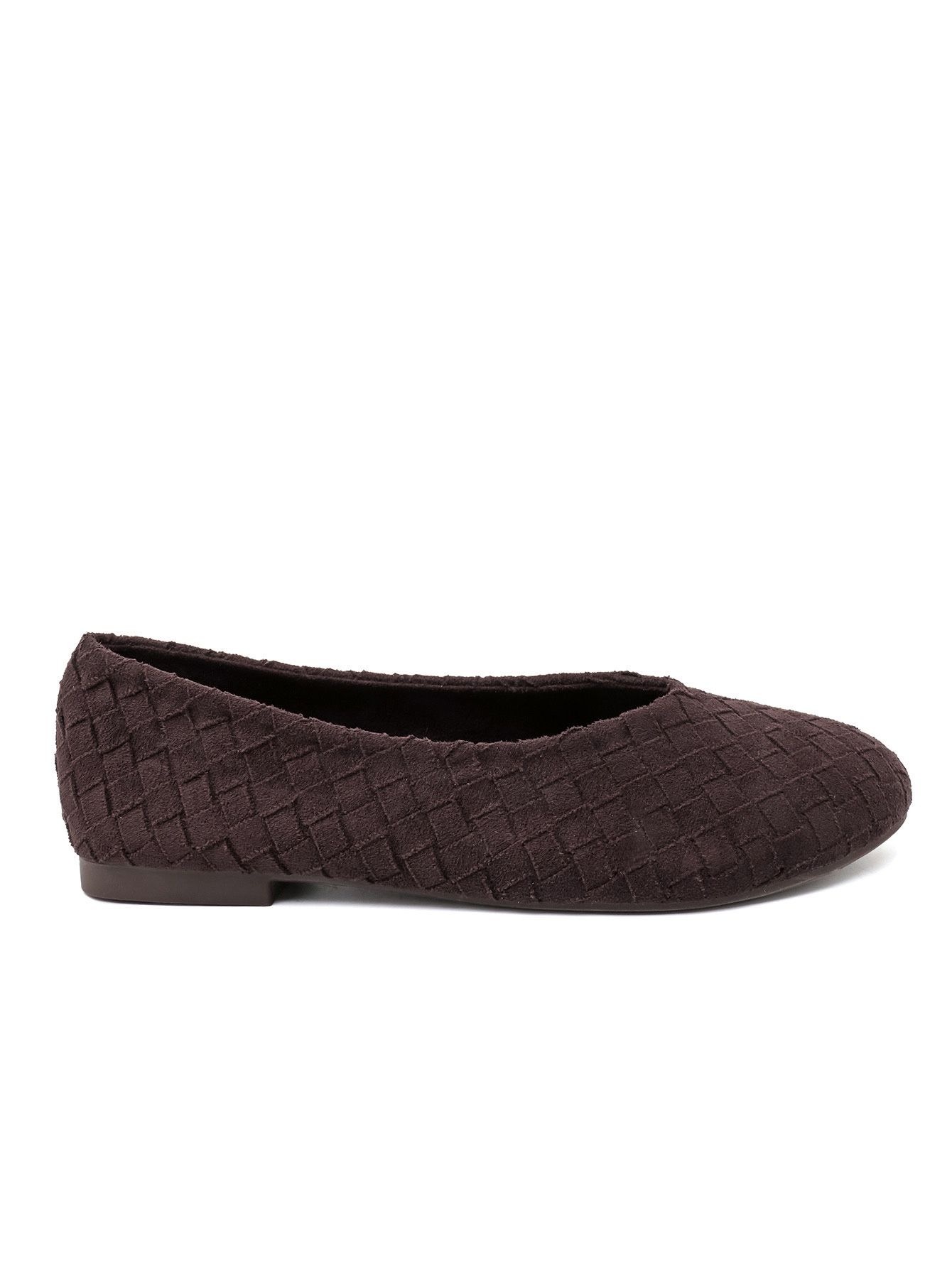 Flat Embossed Ballerinas
