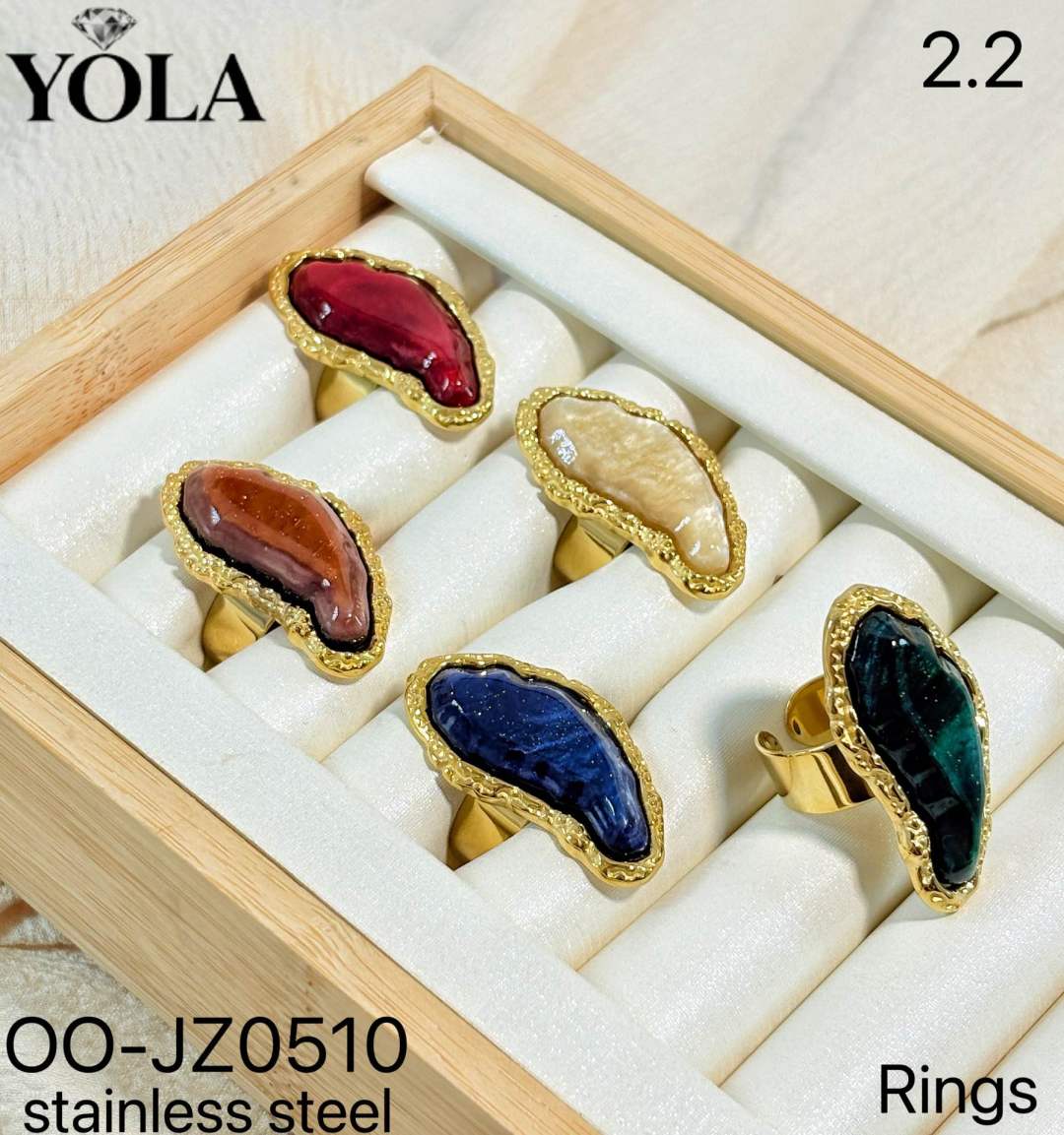 Ring with Irregular Stone