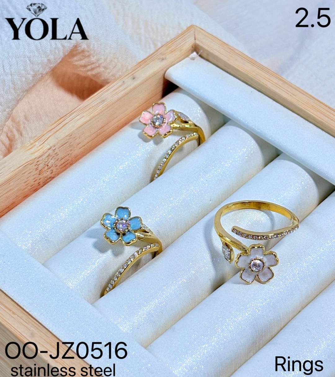 Flower Accent Ring