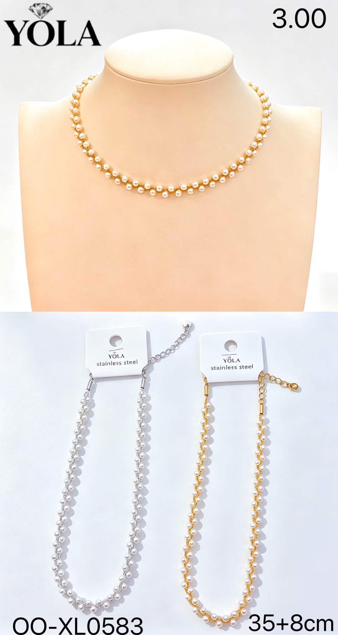 Pearl Accent Necklace
