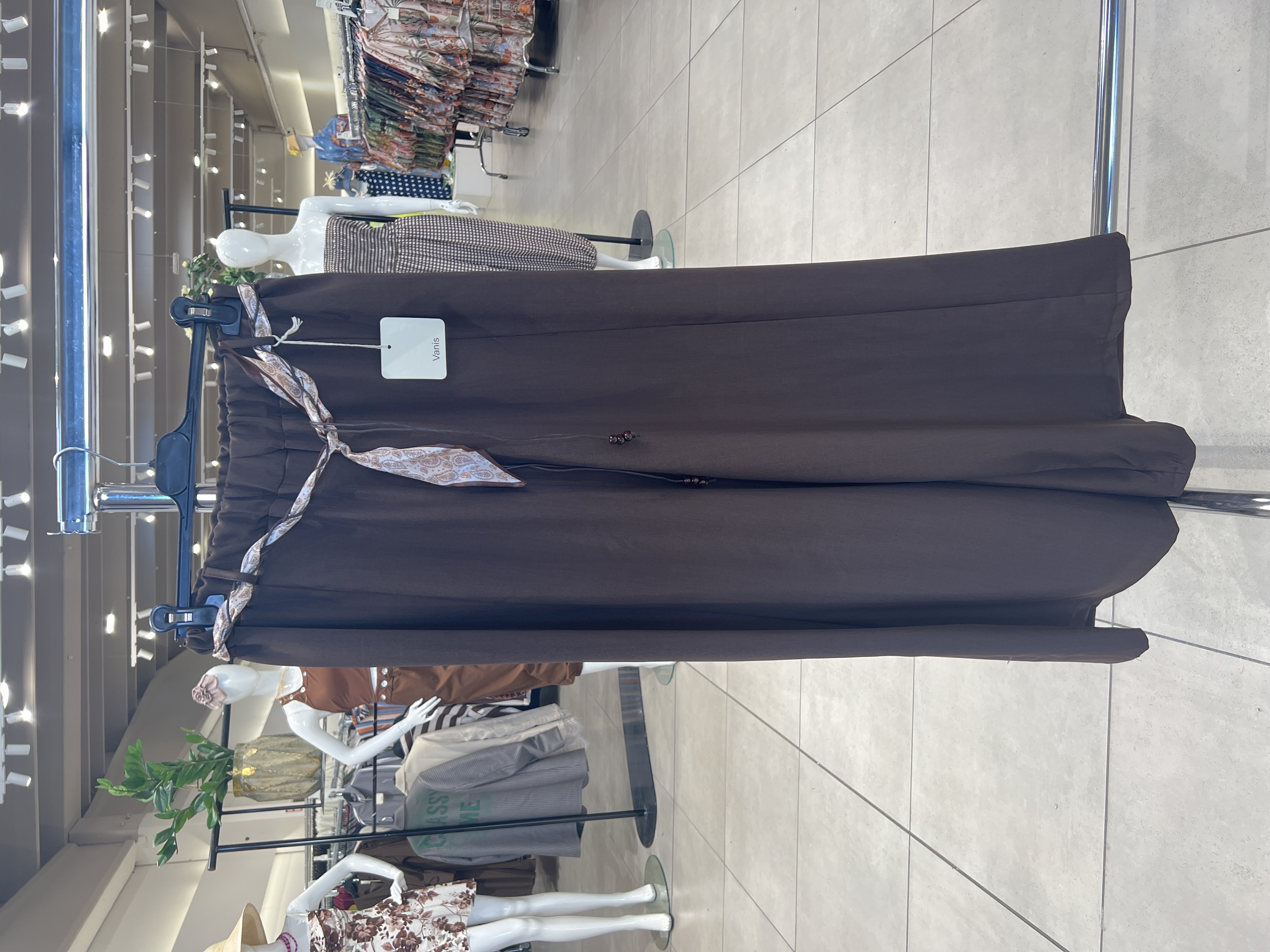 Wide‑Leg Drawstring Trousers