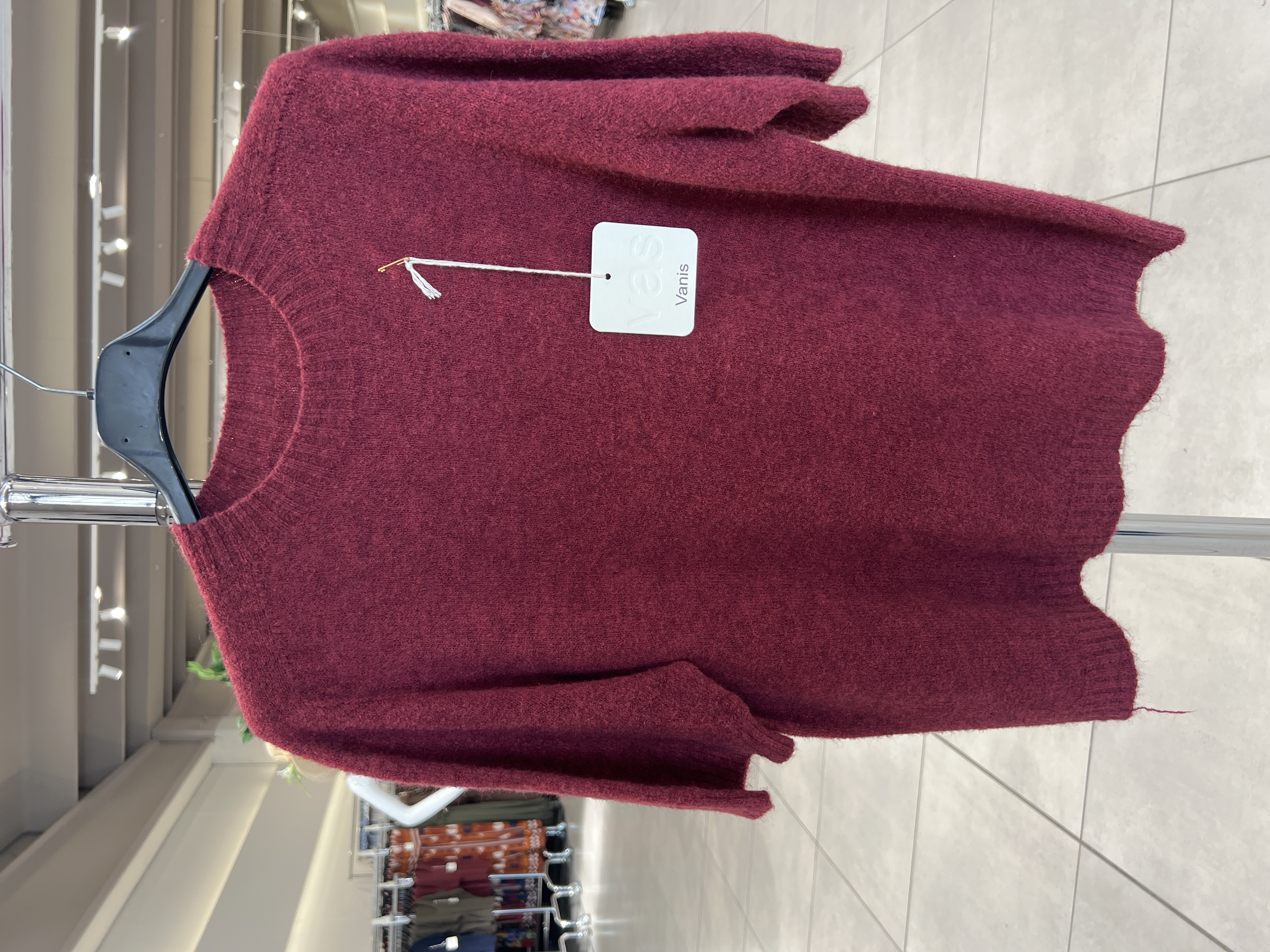 Hip-Length Simple Sweater