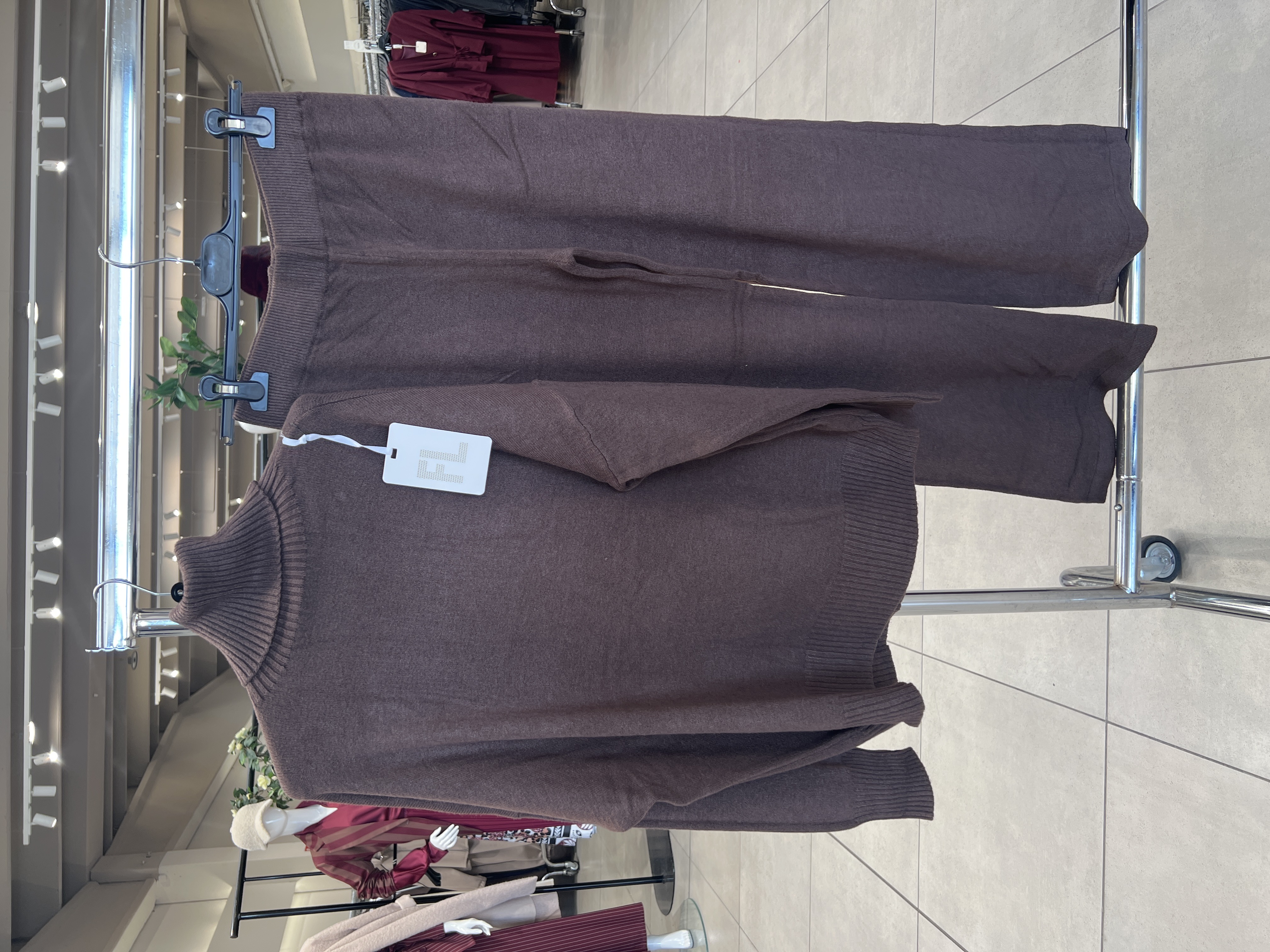 Knit Set — Turtleneck & Trousers