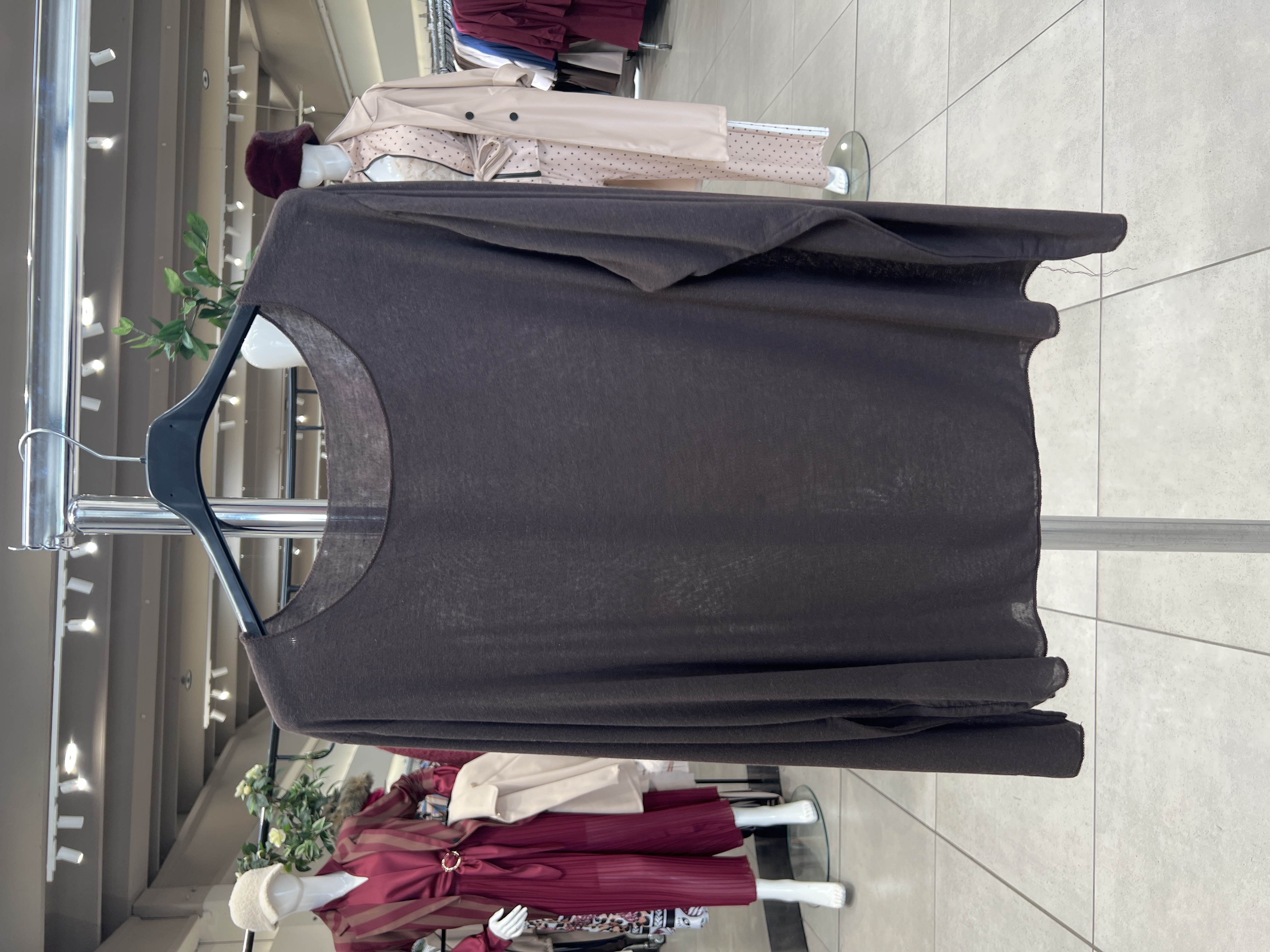 Relaxed Scoop-Neck Top