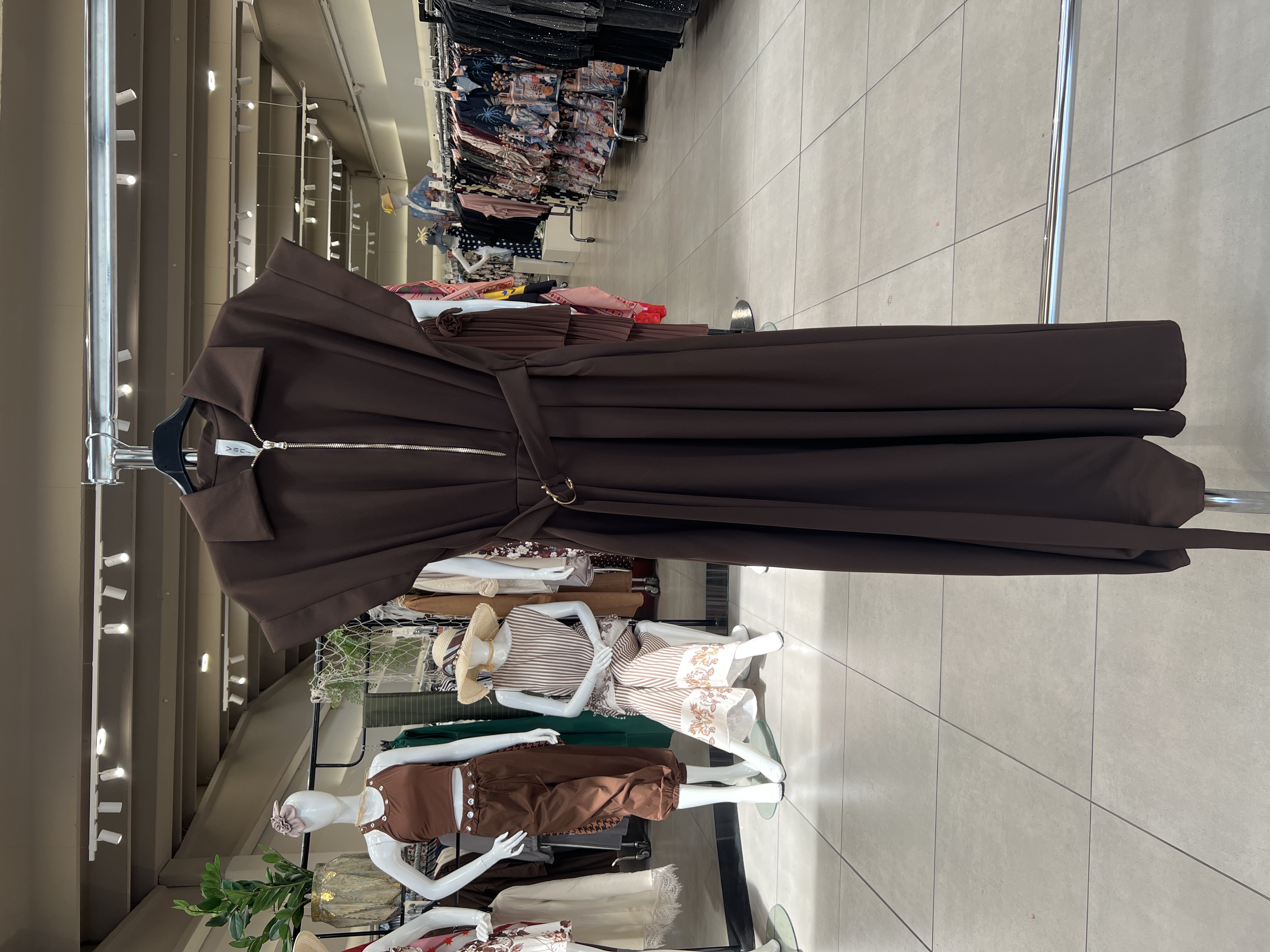 Regular Jumpsuit with Collar