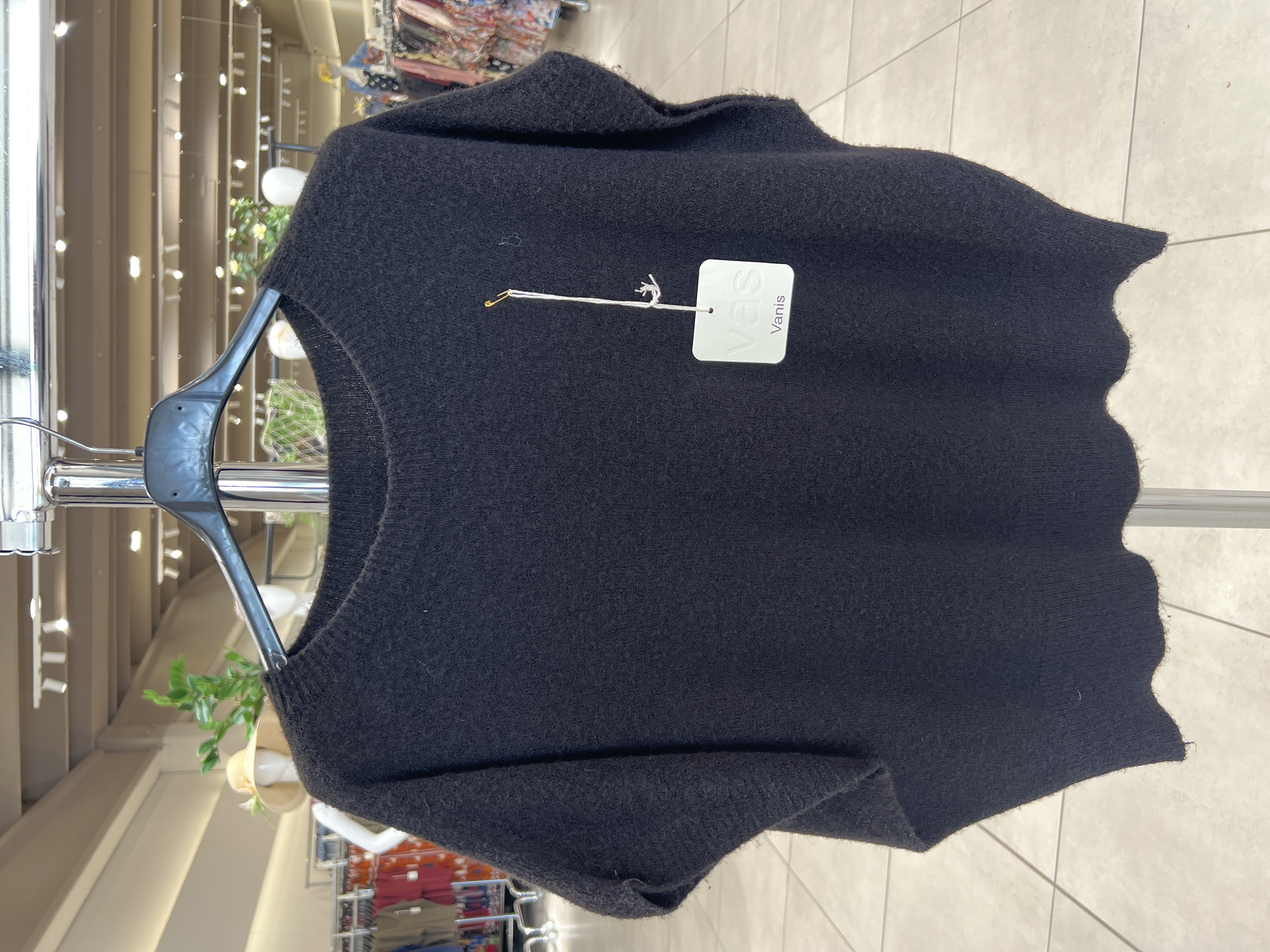 Relaxed Hip-Length Sweater