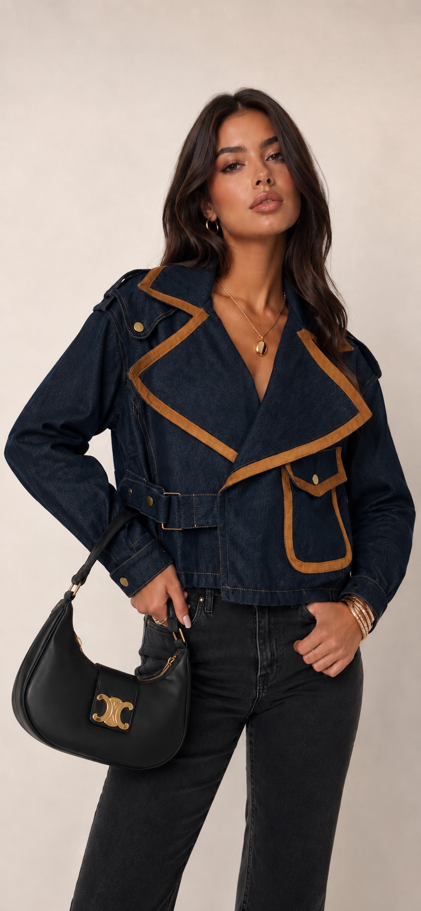 Tailored Hip-Length Jacket