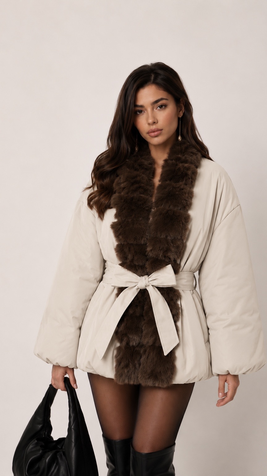 Oversized Belted Jacket