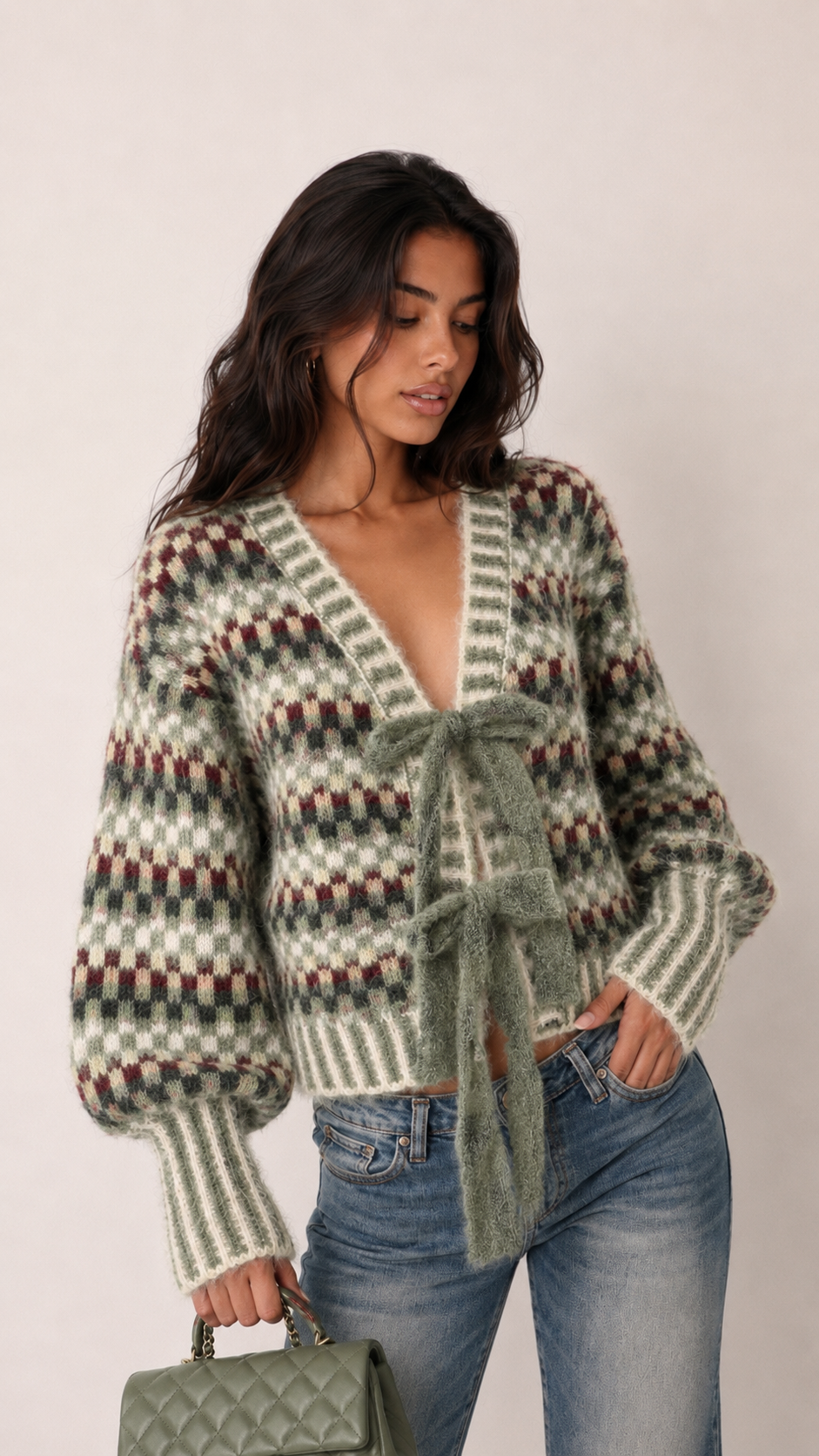 Relaxed Tie-Waist Cardigan