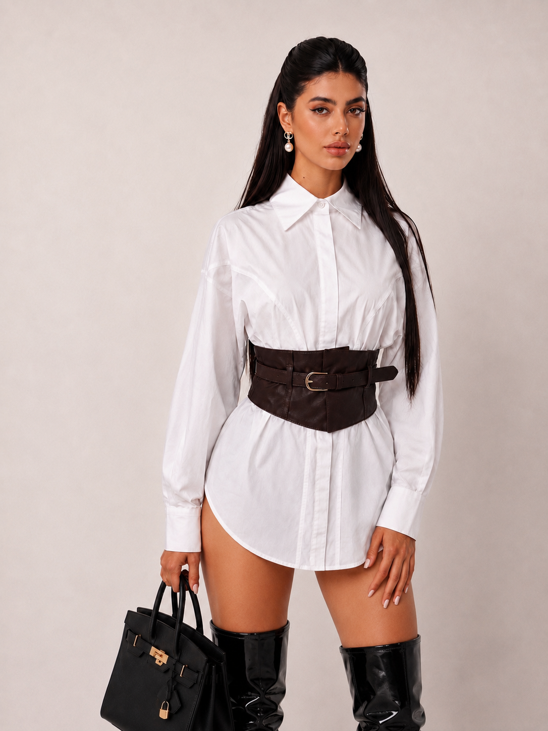 Extended Oversized Shirt