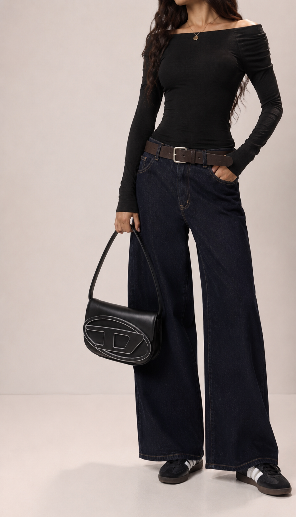 Wide‑Leg Jeans