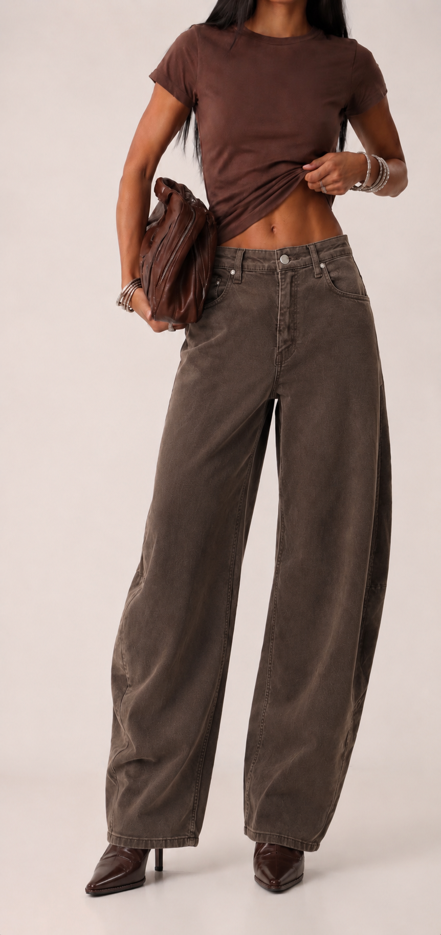 Wide-Leg Relaxed Jeans
