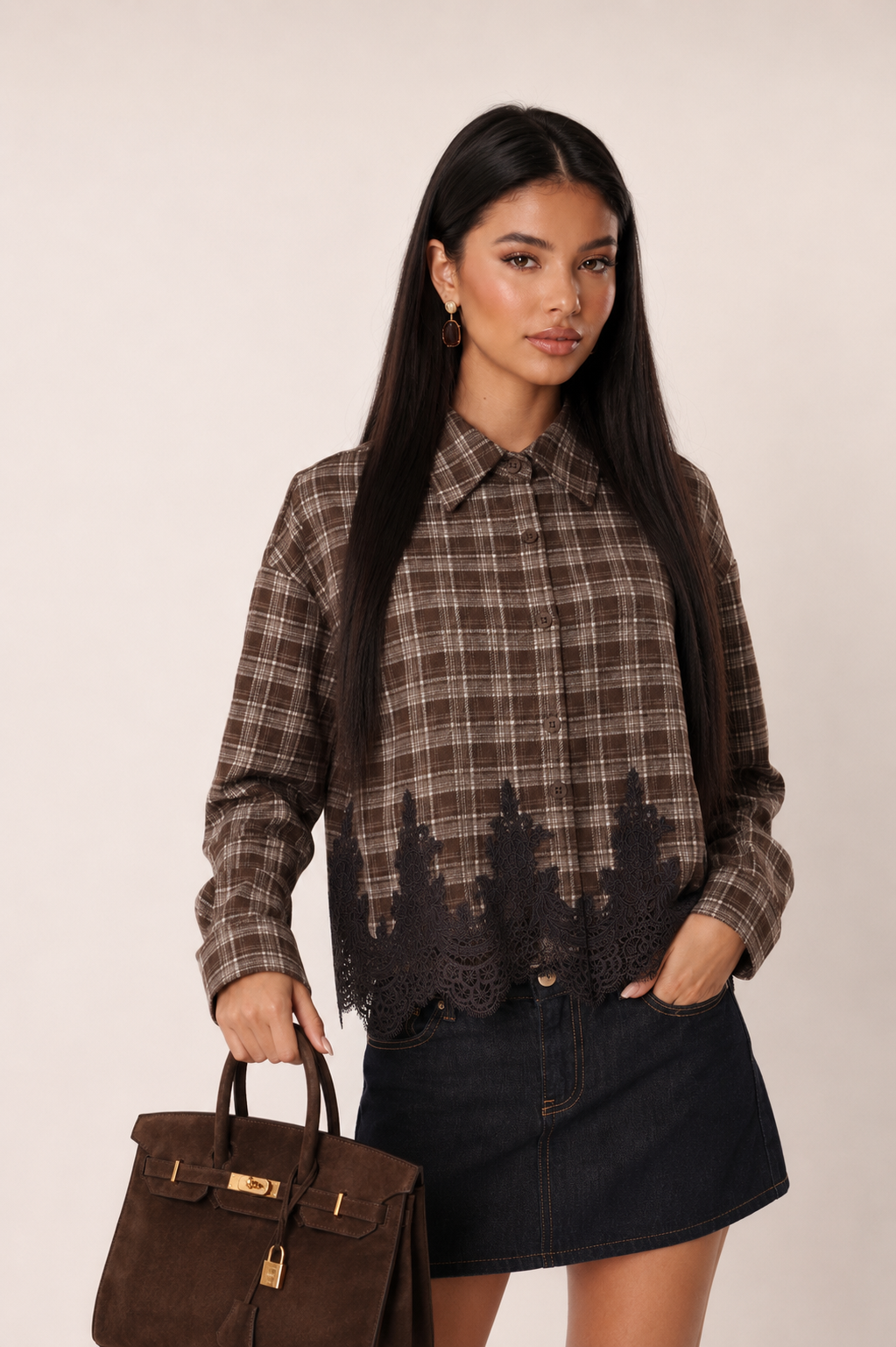 Relaxed Hip-Length Shirt