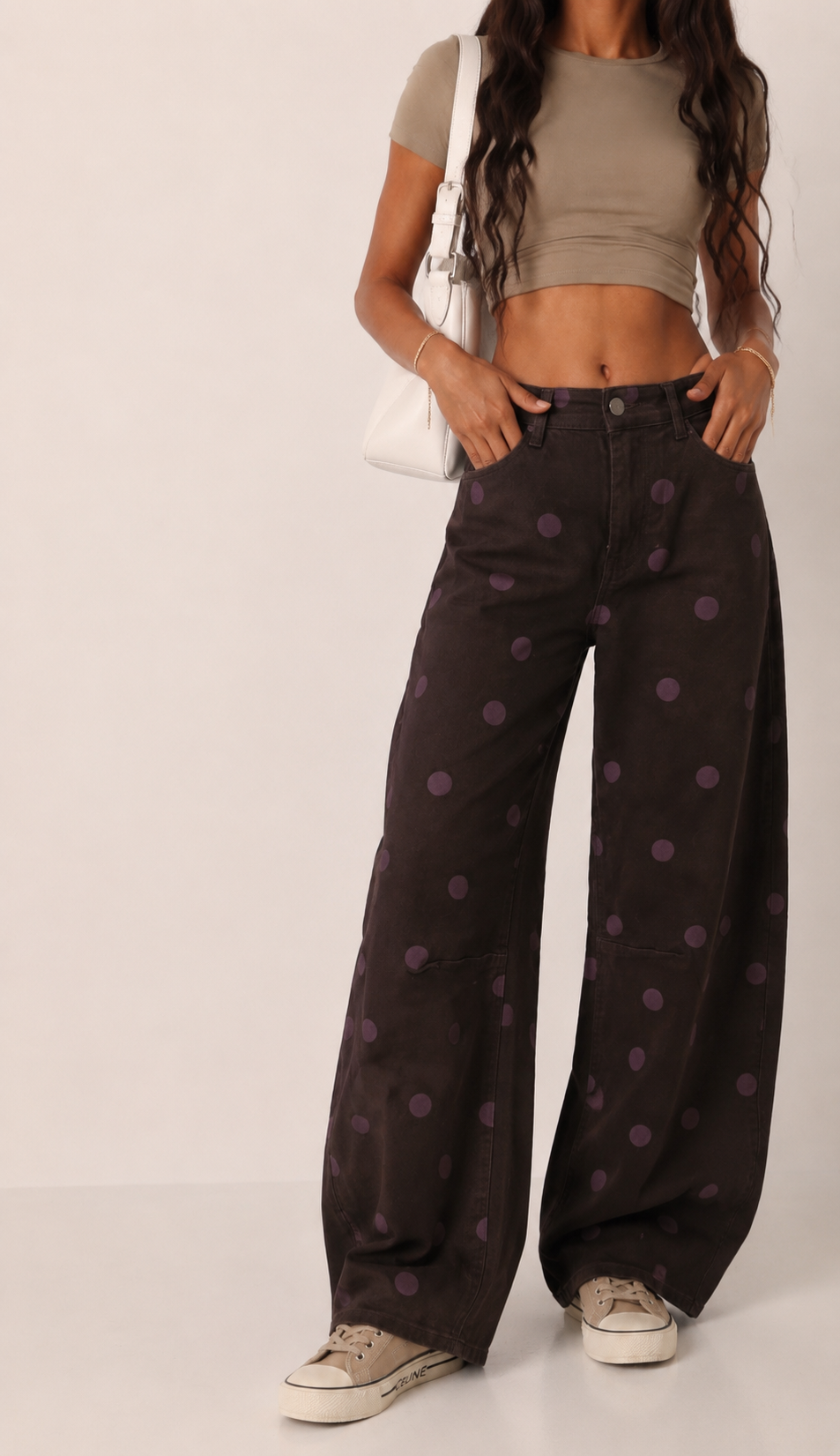 Loose Wide-Leg Jeans