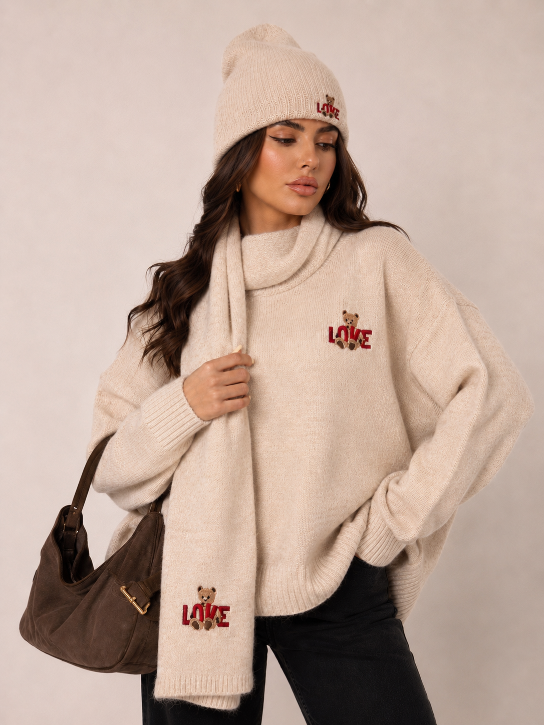 Oversized Turtleneck Sweater