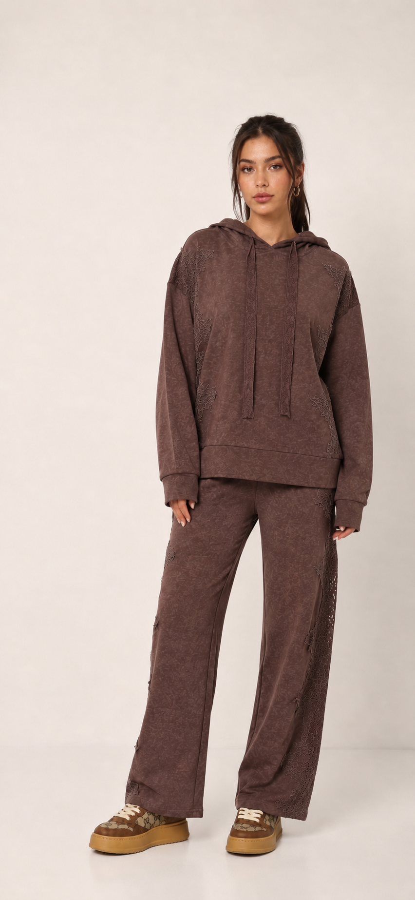 Hooded Tracksuit Set