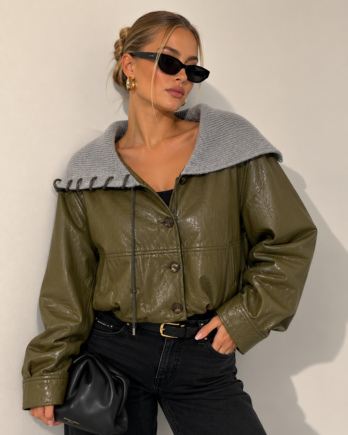 Relaxed Collar Jacket