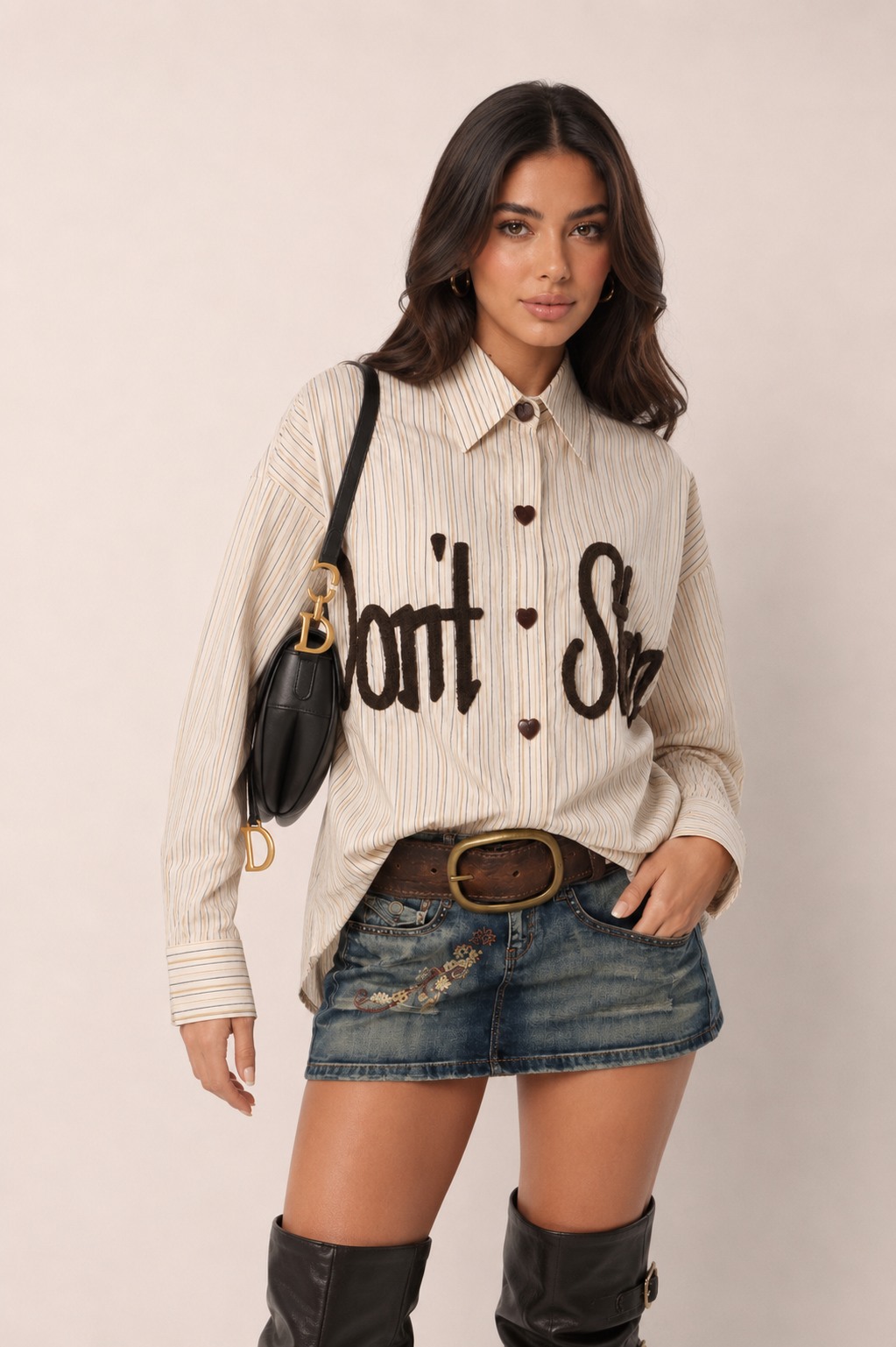 Relaxed Embroidered Shirt
