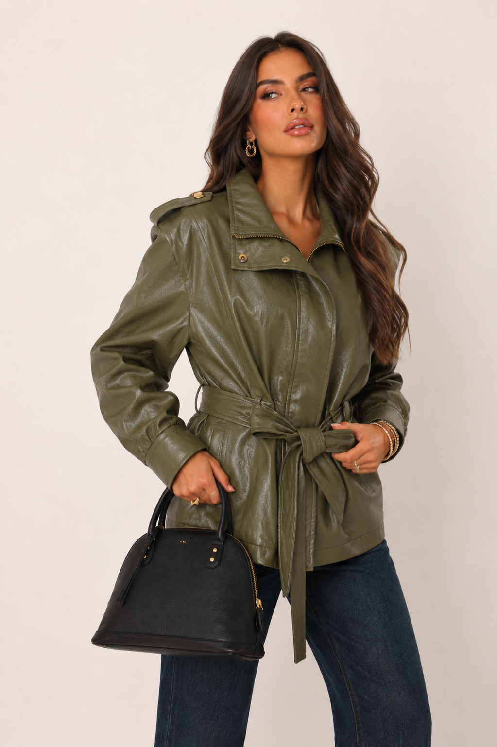 Tailored Hip-Length Jacket