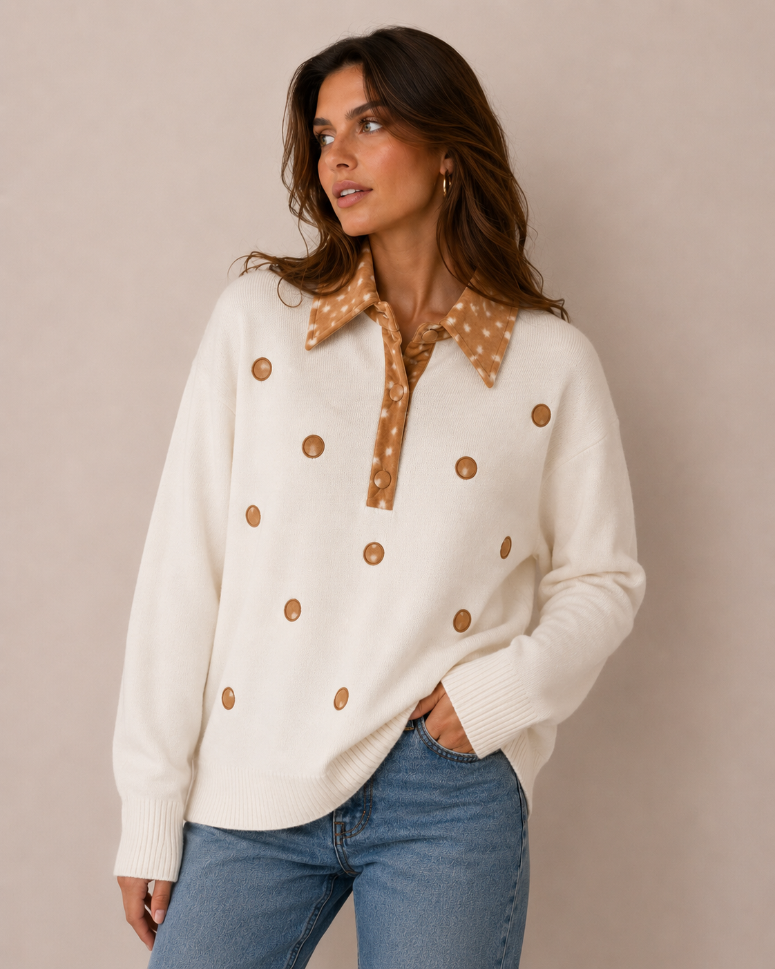 Classic Polo Sweater