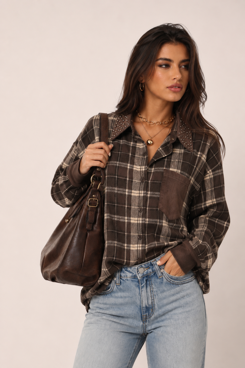 Relaxed Hip-Length Shirt