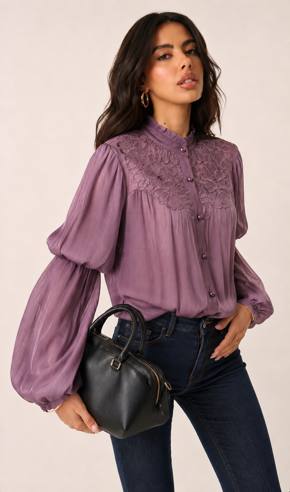 Relaxed Hip-Length Shirt