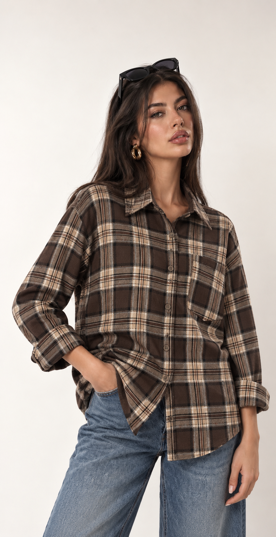 Relaxed Check Shirt