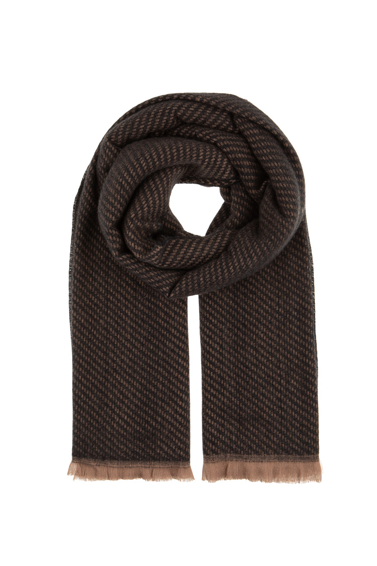 Long Fringed Scarf