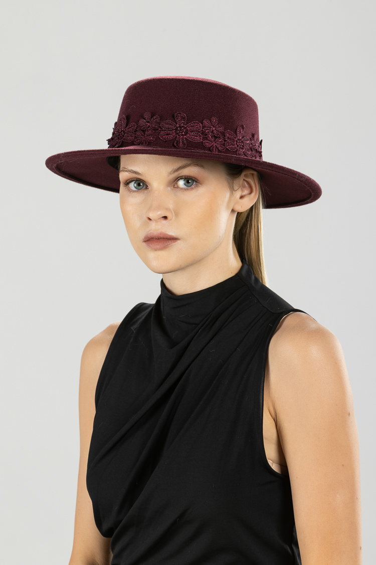 Wide-Brim Hat