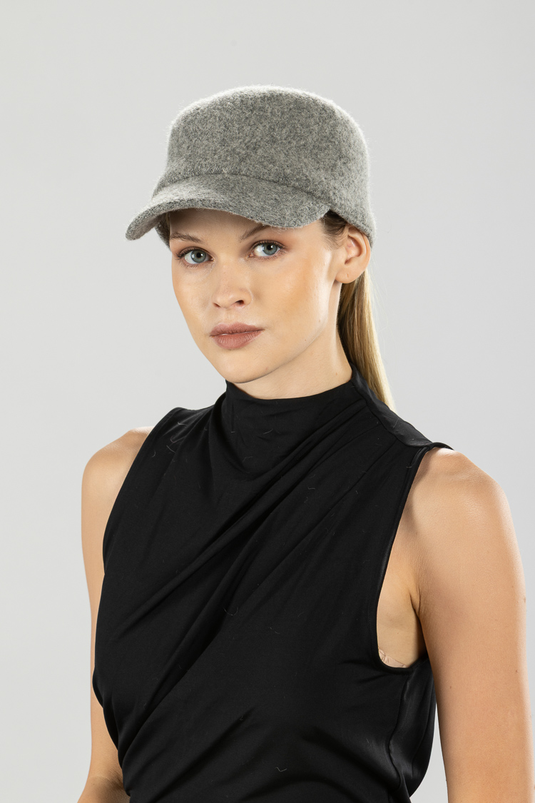Plush Visor Beanie