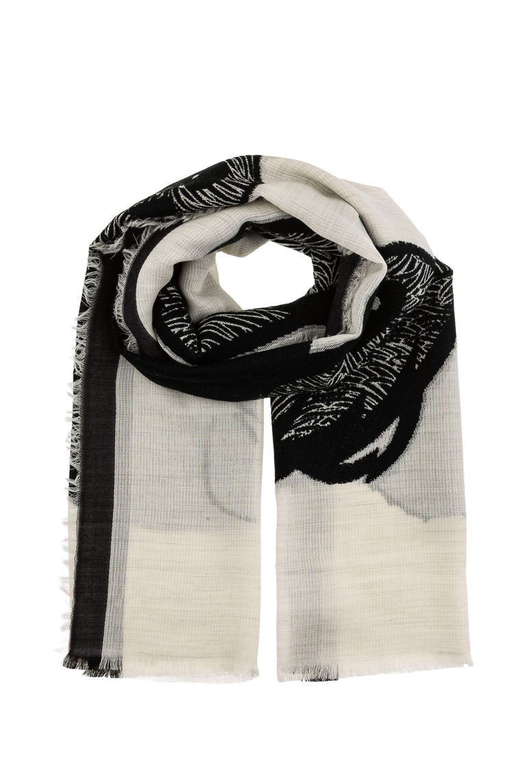 Large Fringed Scarf