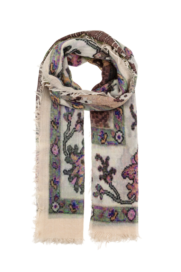 Patchwork Fringe Shawl